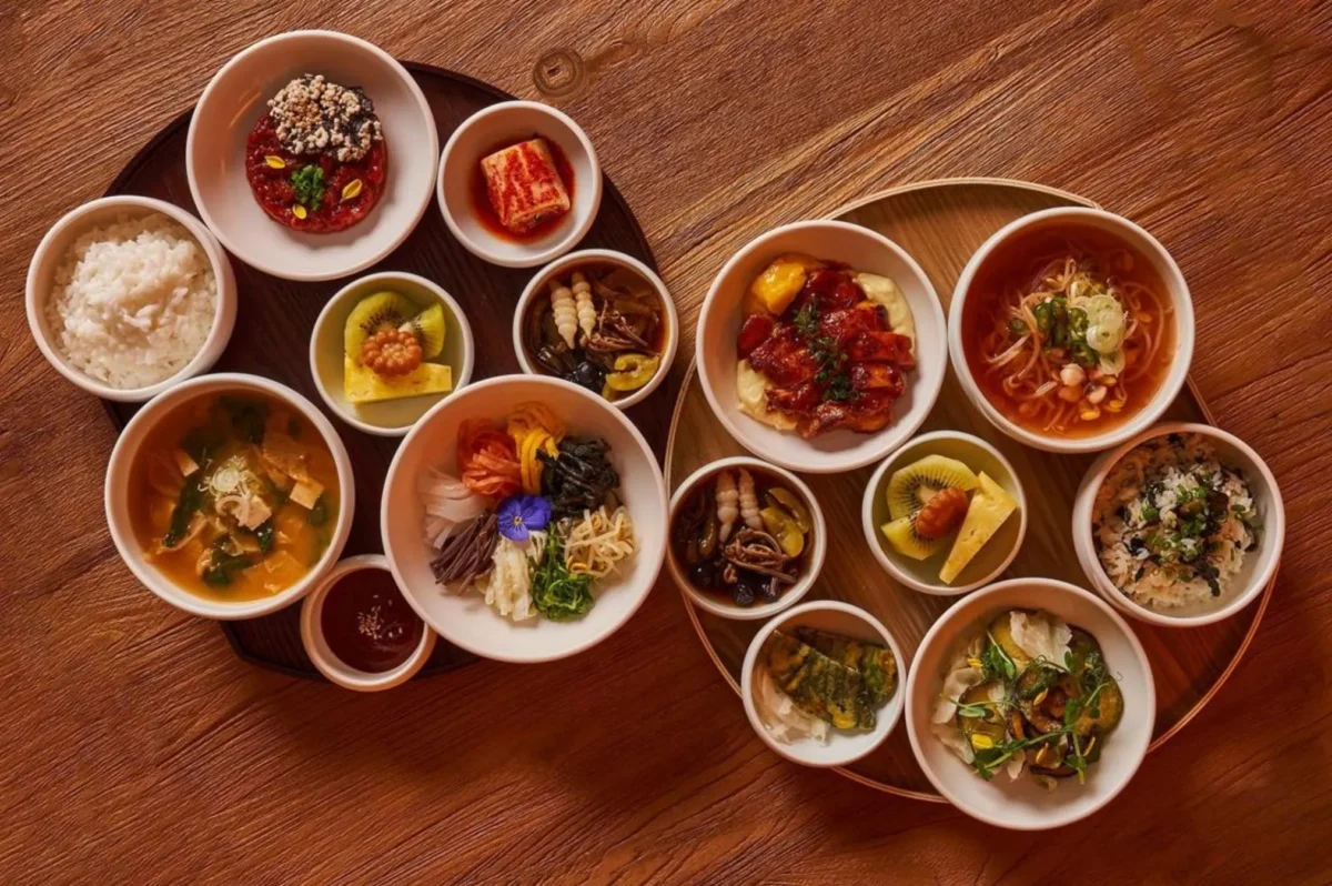 bansang, hanjeongsik, korean course menu, banchan, Daban Seoul